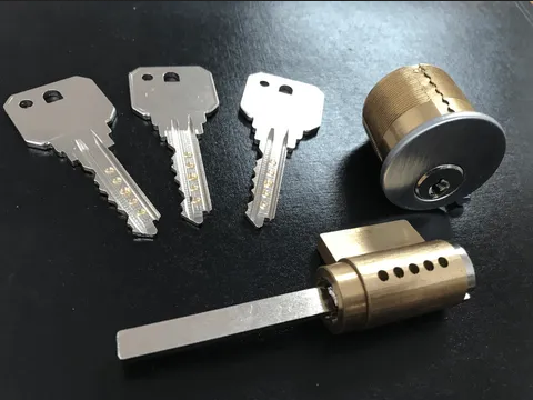 Keys and lock.